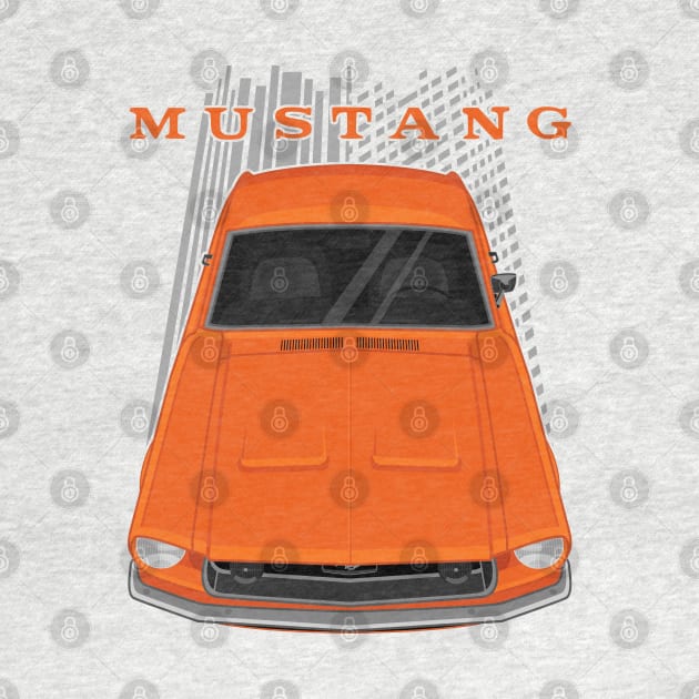 Ford Mustang Fastback 1968 - Orange by V8social